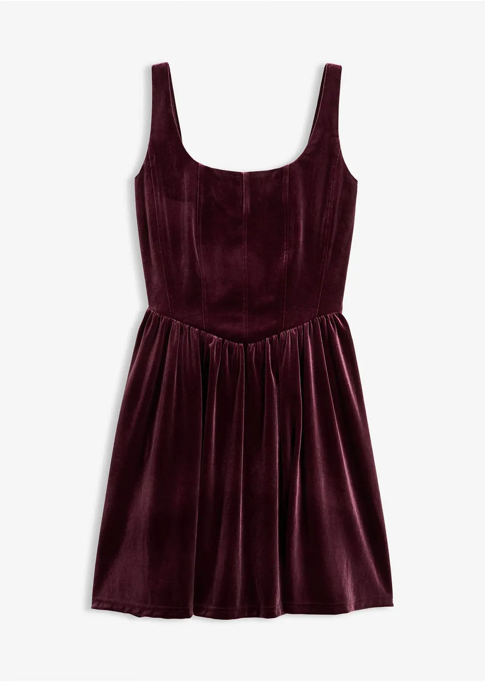 Abito bustier in morbido velluto | Bonprix IT