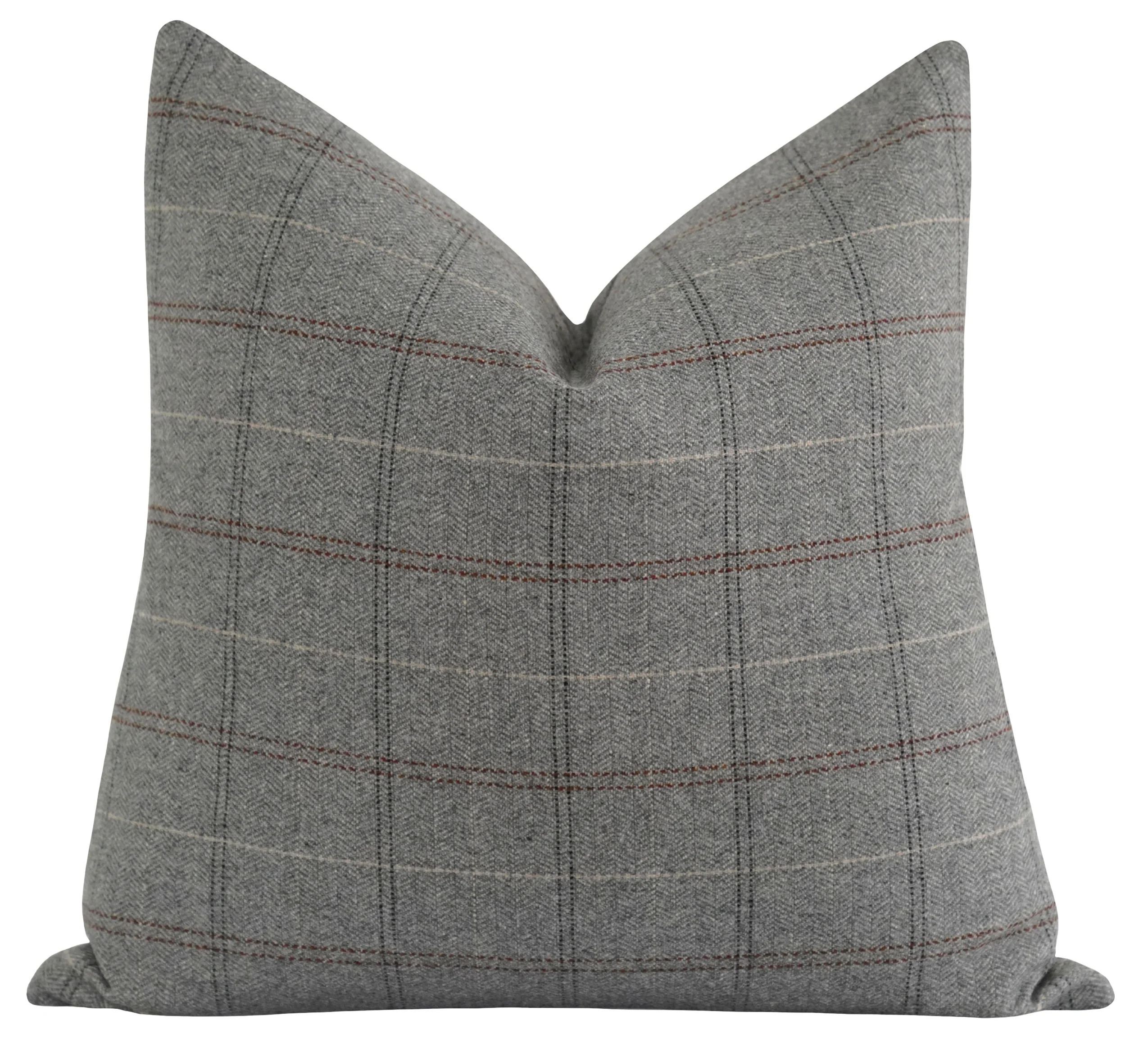 Jensen Stone Tartan Plaid Pillow | Land of Pillows