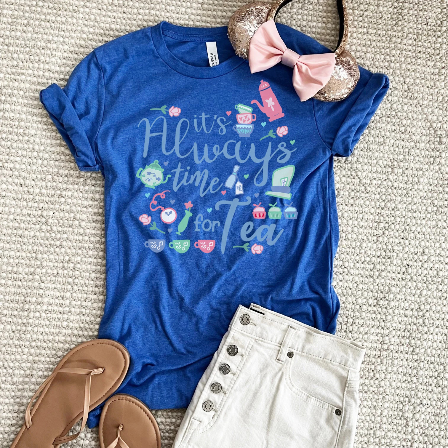 Alice in Wonderland Tea Party T-Shirt: Magic Kingdom Inspired | Etsy (Global)