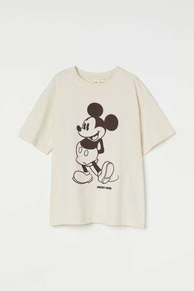 Oversized Printed T-shirt | H&M (US + CA)