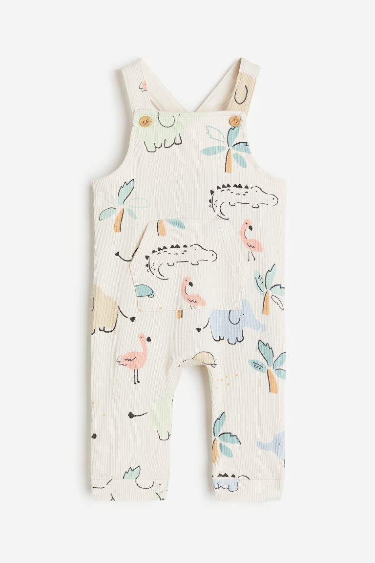 Ribbed Cotton Overalls | H&M (US + CA)