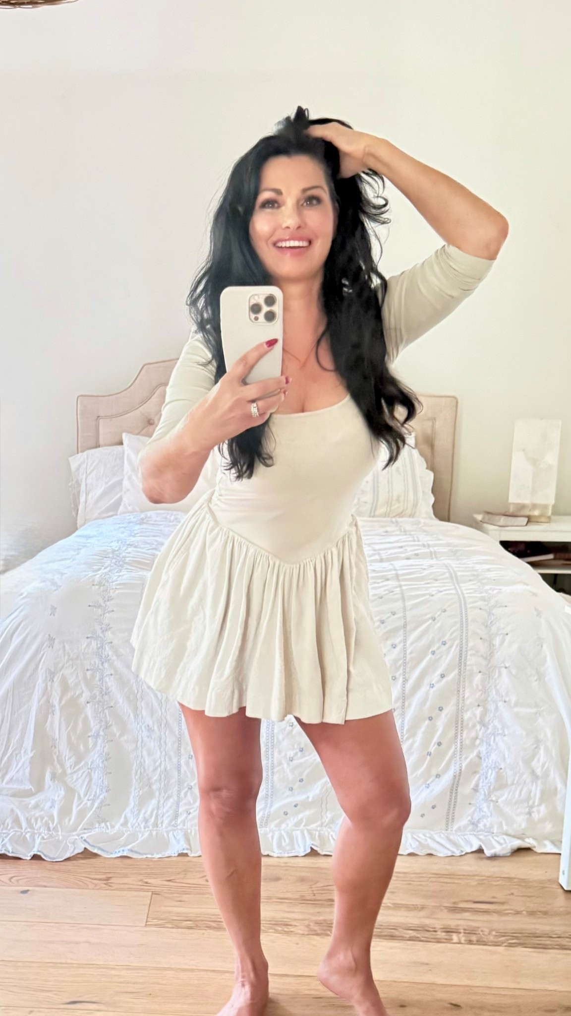 Mother’s  Day Dress!

Enjoy a day out in this cute mini dress. It’s a nice “go to” for shopping or a fun brunch! 🤍

#springdresses #creamdress 

#LTKMothersDay #LTKSaleAlert #LTKootd