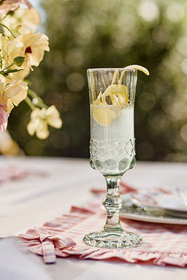 Savannah Flute Glasses, Set of 4 | Anthropologie (US)