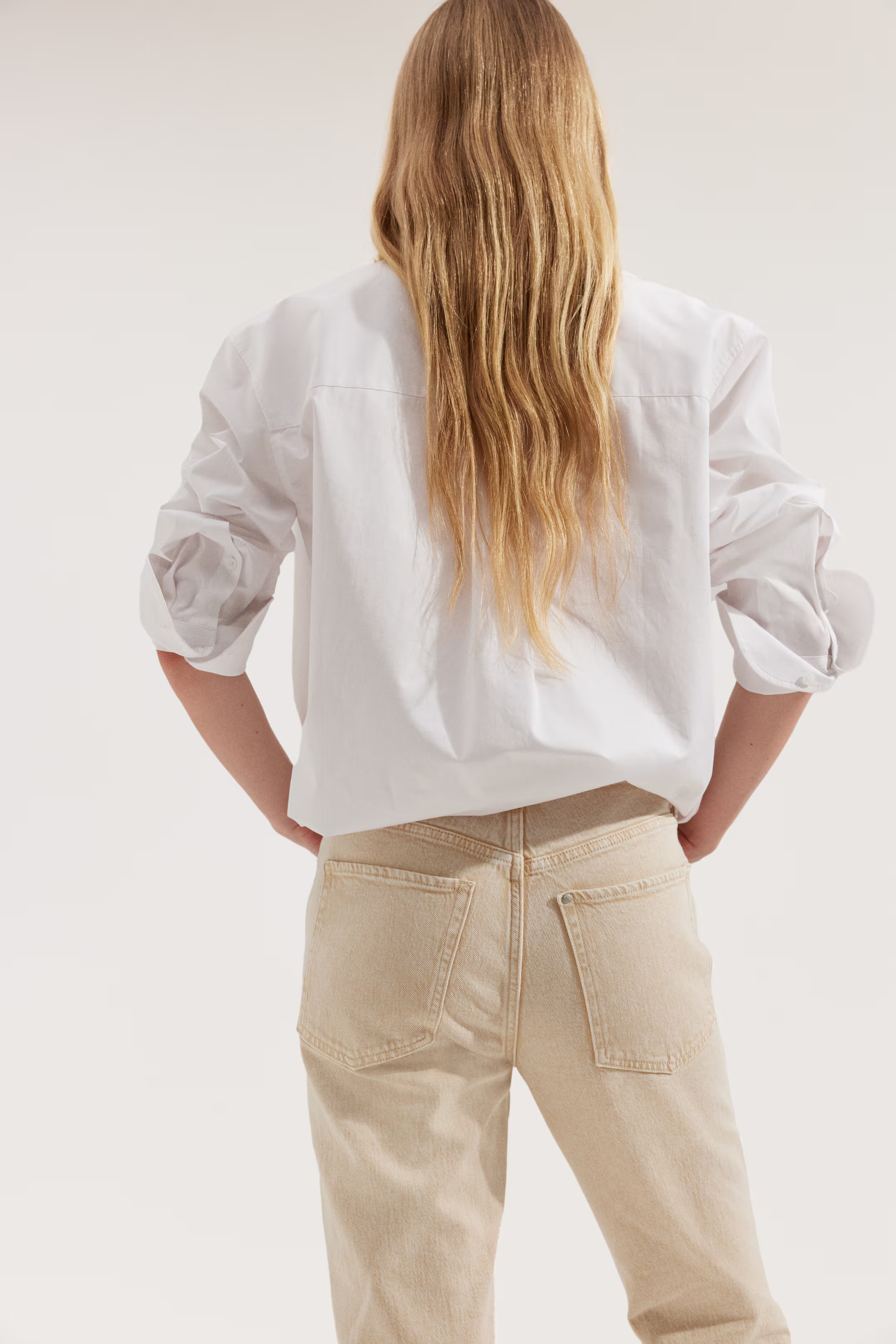 Slim Straight High Ankle Jeans | H&M (US + CA)