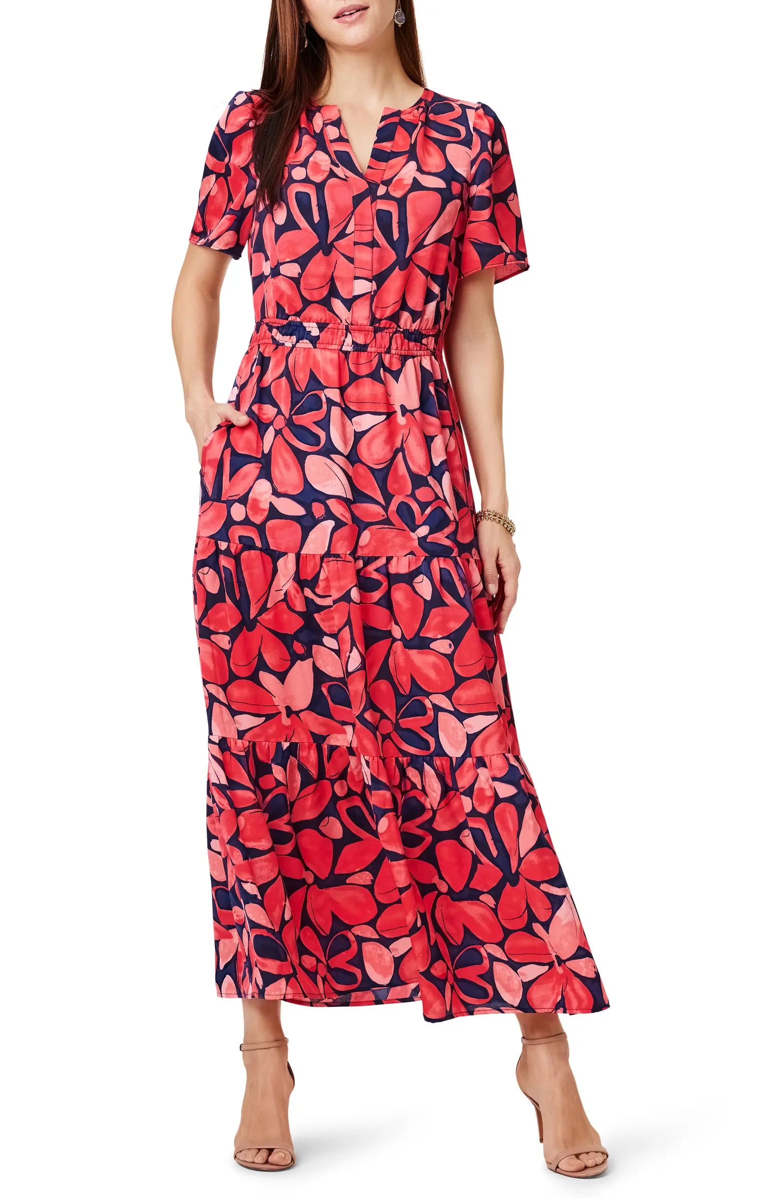 NIC+ZOE Happy Floral Daydream Maxi Dress | Nordstrom | Nordstrom