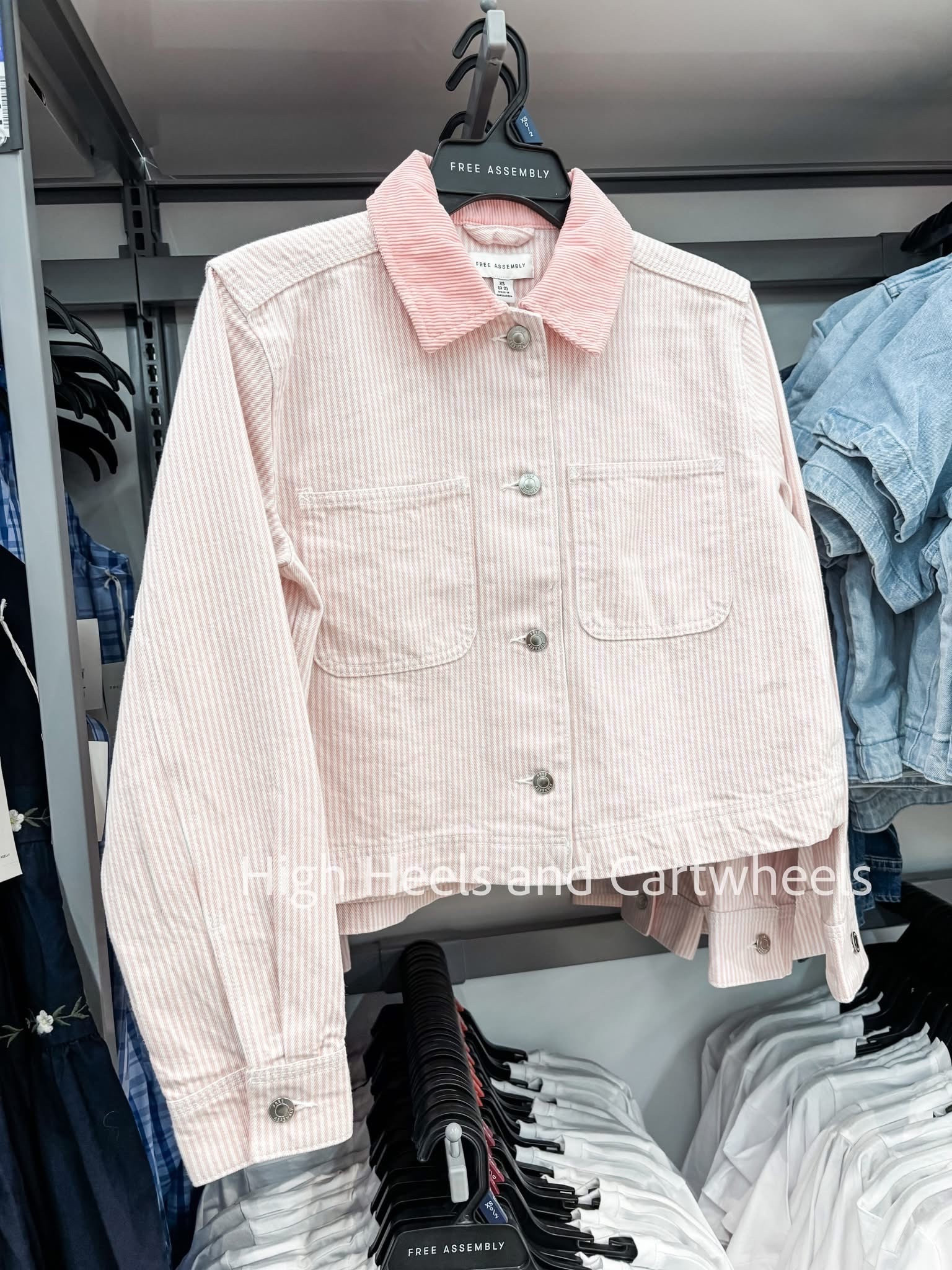 Spotted the most adorable jacket and there are matching pants! 