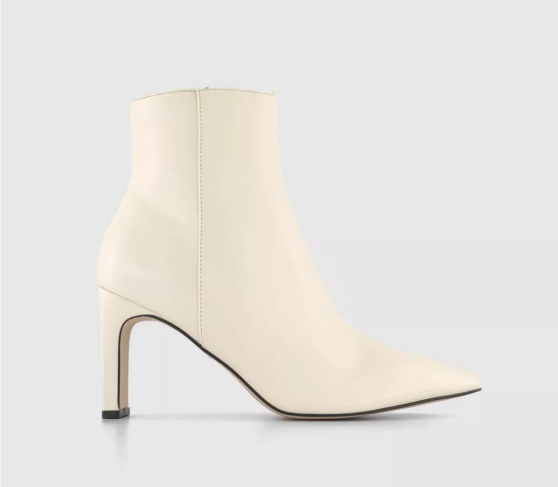 Adele Slim Heel Ankle Boots | Office Shoes (UK)