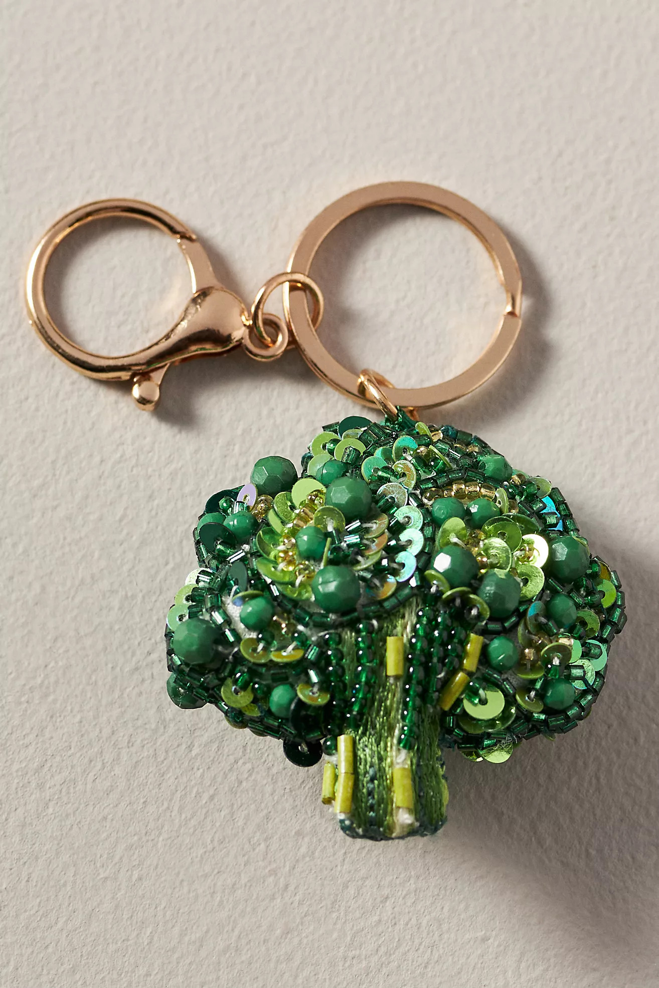 Beaded Vegetable Bag Charm | Anthropologie (US)