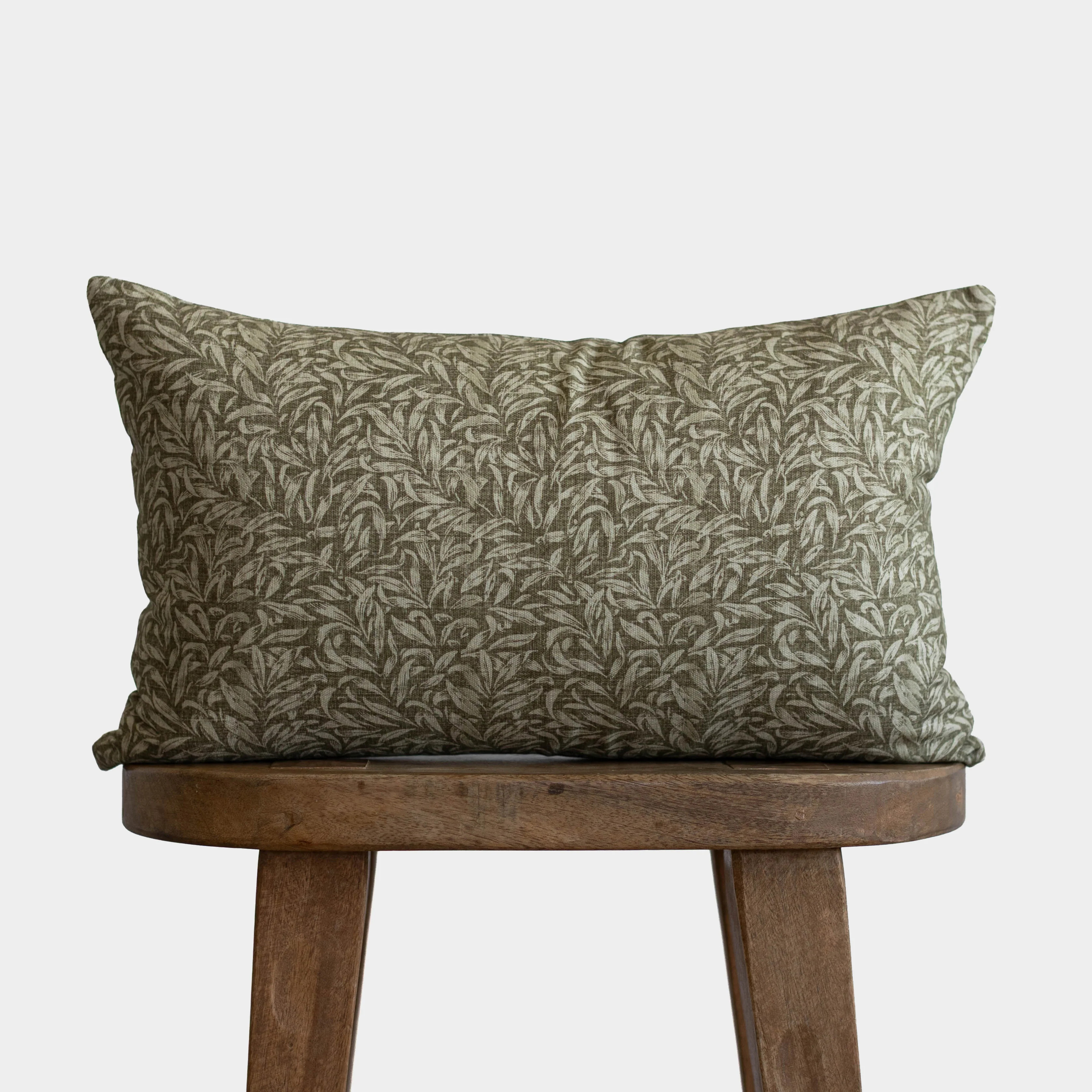 Louie in Green -12x20" | 12x40" Pillow Covers | Woven Nook