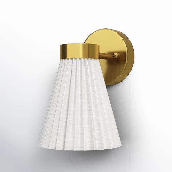Viski Steel Flush Mounted Sconce | Wayfair North America