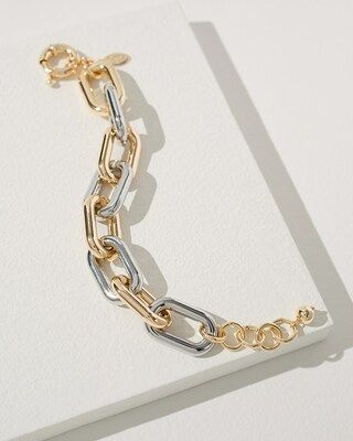 Multi-Tone Links Bracelet | Chico's