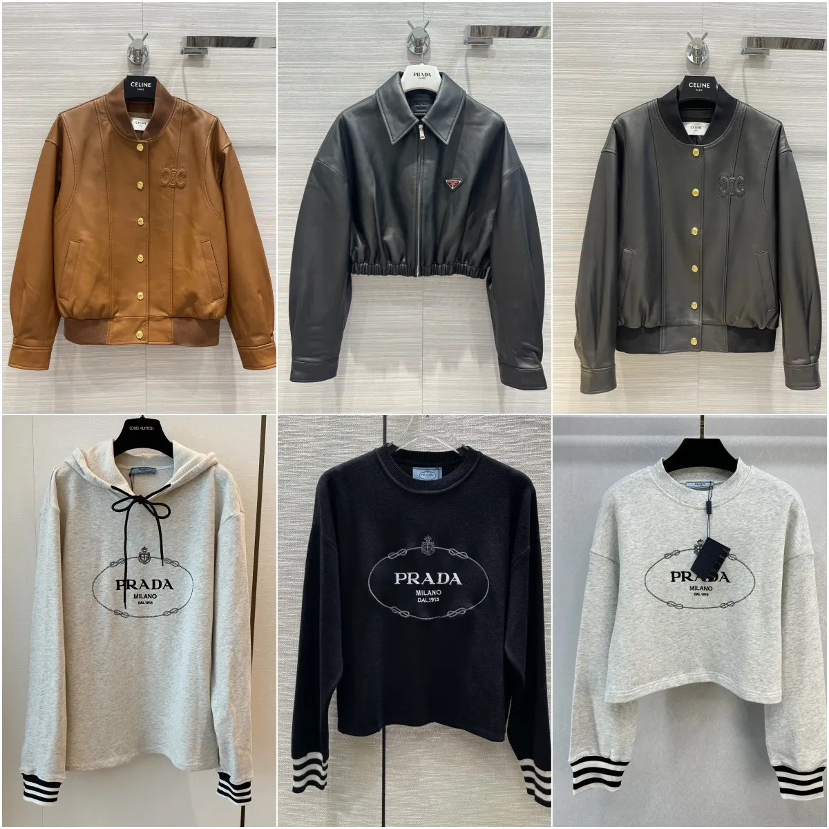 New Fashion Clothing Dupe Prada Hoodies Fashion Designer Cotton Letter Jeans Jacket For Men Women | DHGate