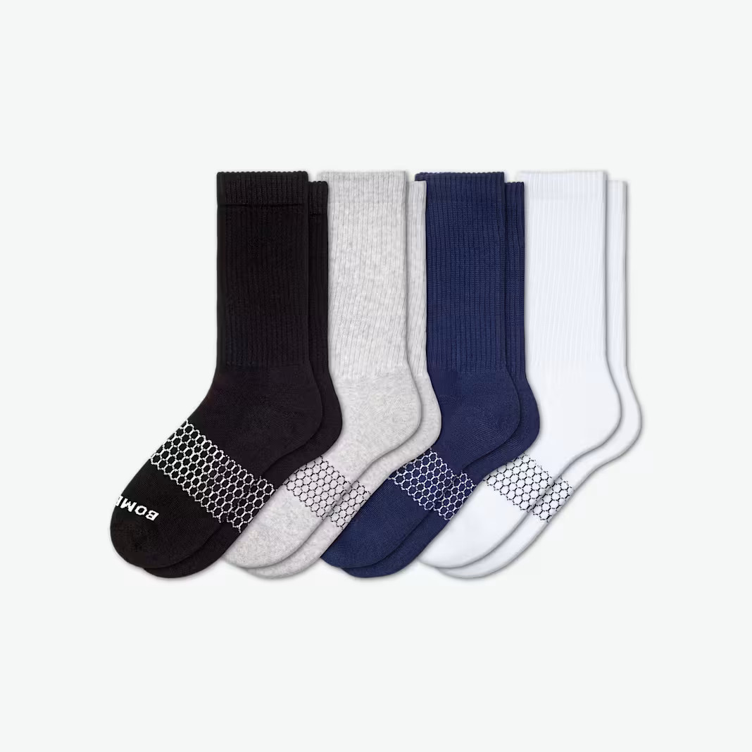 Women's Solids Calf Sock 4-Pack | Bombas
