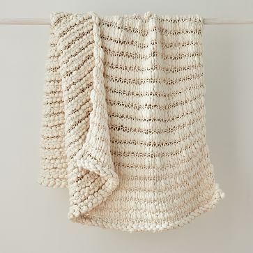 Chunky Knit Throw | West Elm (US)