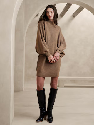 Landa Merino Sweater Dress | Banana Republic (US)