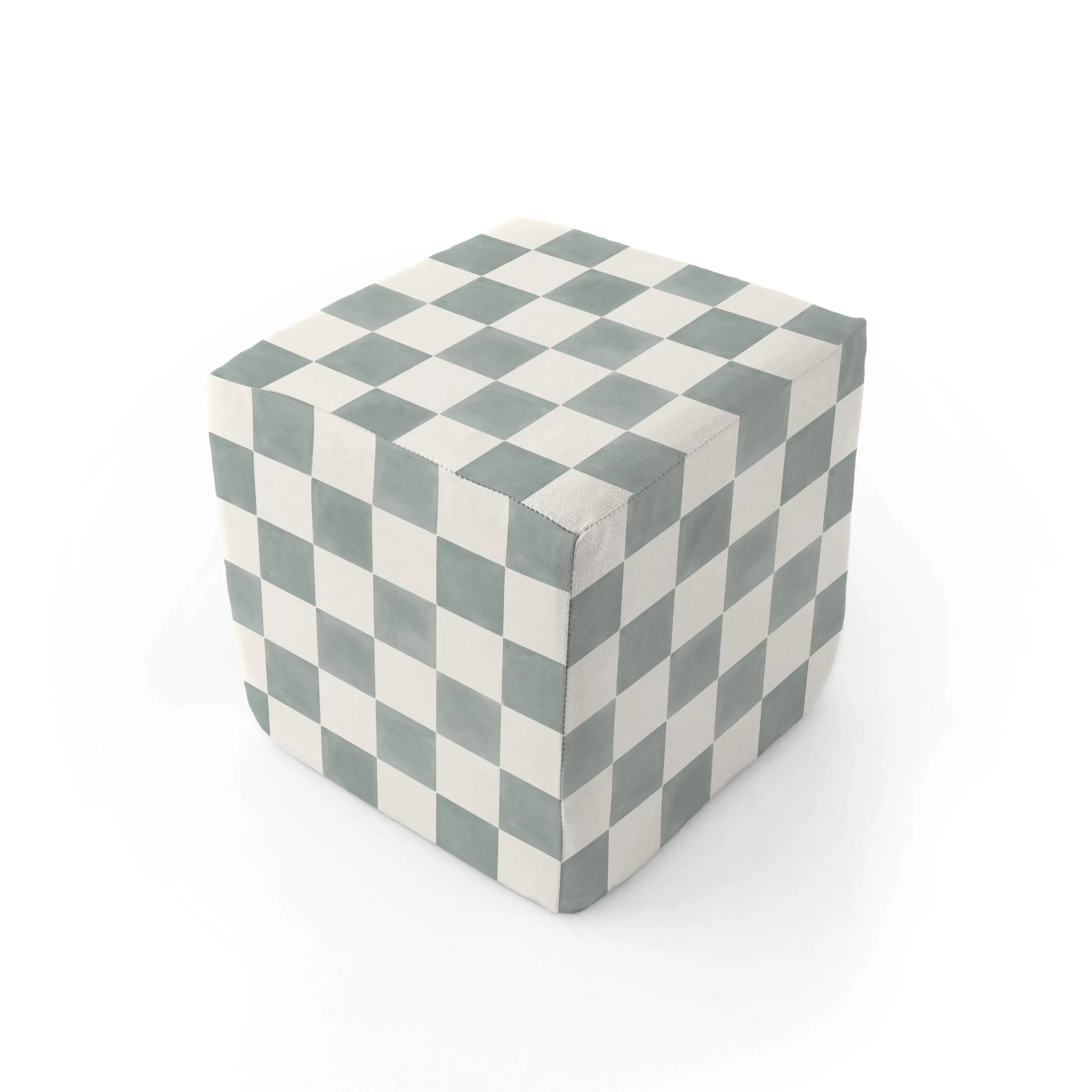 Checker Matcha Play Cube | Toki Mats