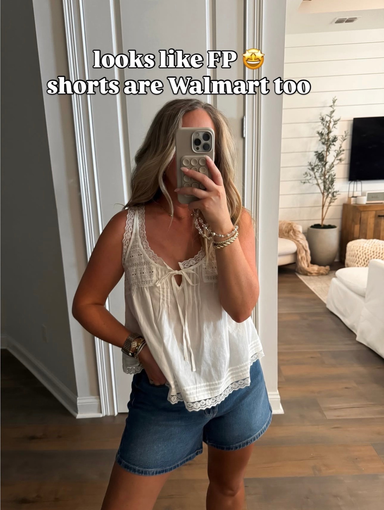 Walmart fashion Walmart finds free people lookalike top, spring tops size small 

#LTKPetite #LTKOver40