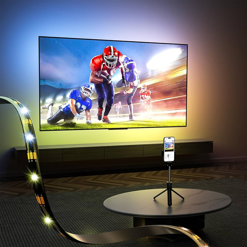 Lytmi LED Lights for TV LED Backlight, 18ft RGBIC TV Backlight for 56-75 inch TV, TV LED Light Sy... | Amazon (US)