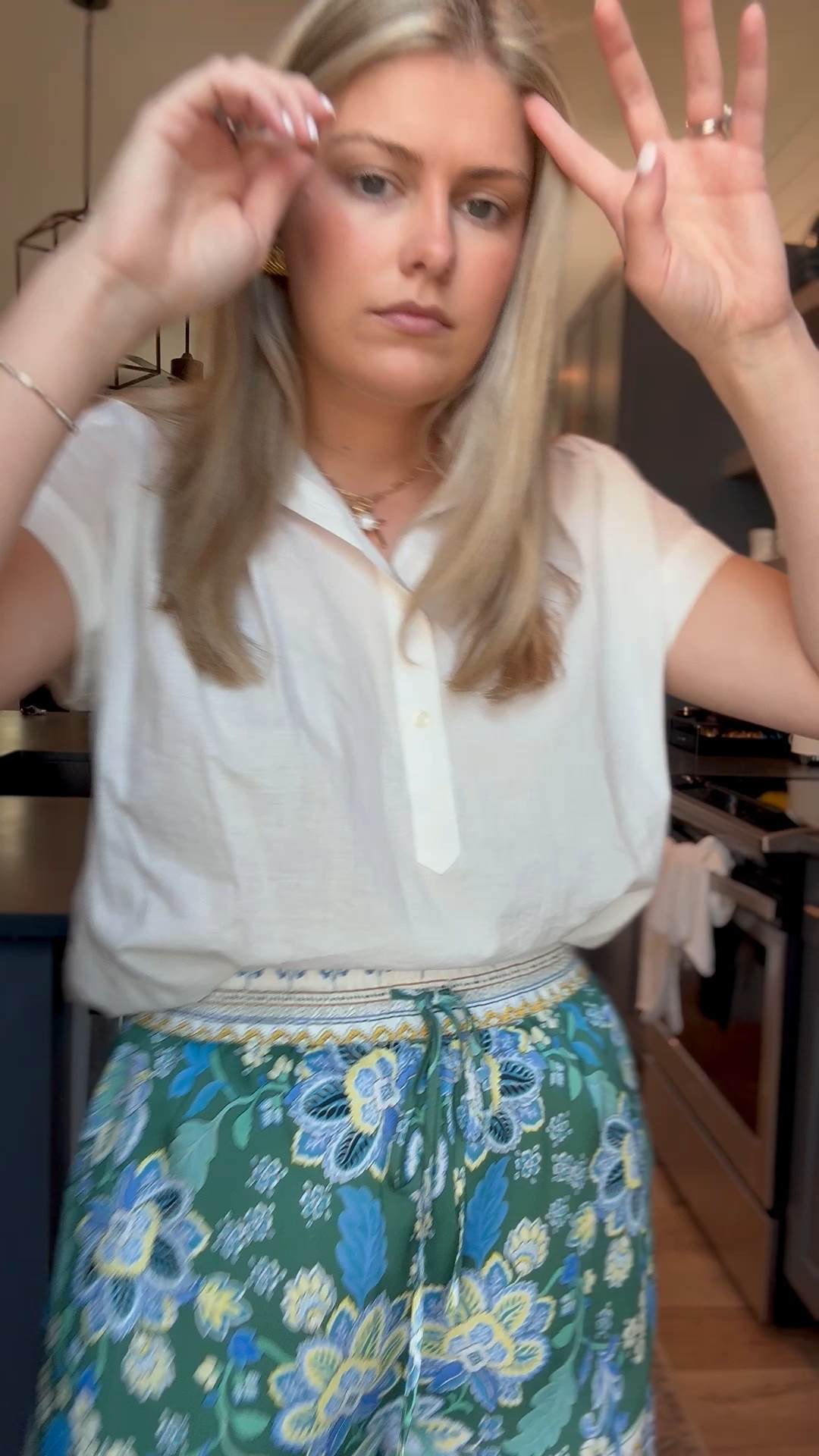 Xs is top, small in shorts 

Spring outfits, spring shorts, printed shorts, sandals 

#LTKFindsUnder50 #LTKFindsUnder100 #LTKStyleTip