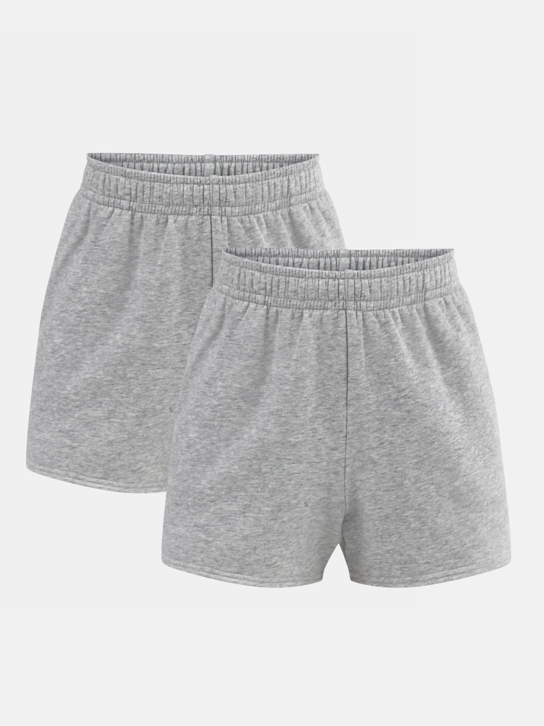 No Boundaries Soft Fleece Shorts, 1 or 2-Pack, Women’s | Walmart (US)
