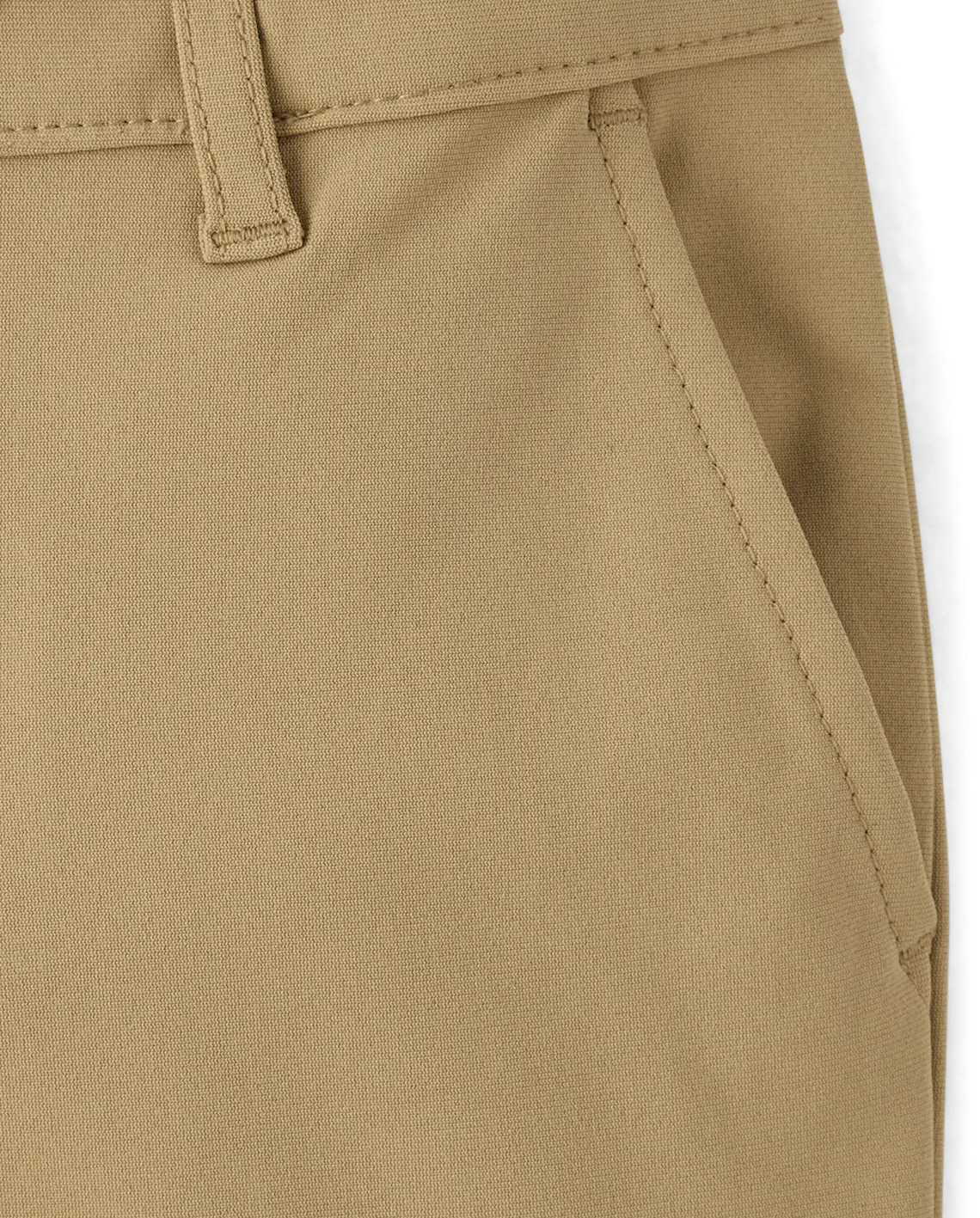 Boys Uniform Quick Dry Premium Chino Shorts - tan | The Children's Place
