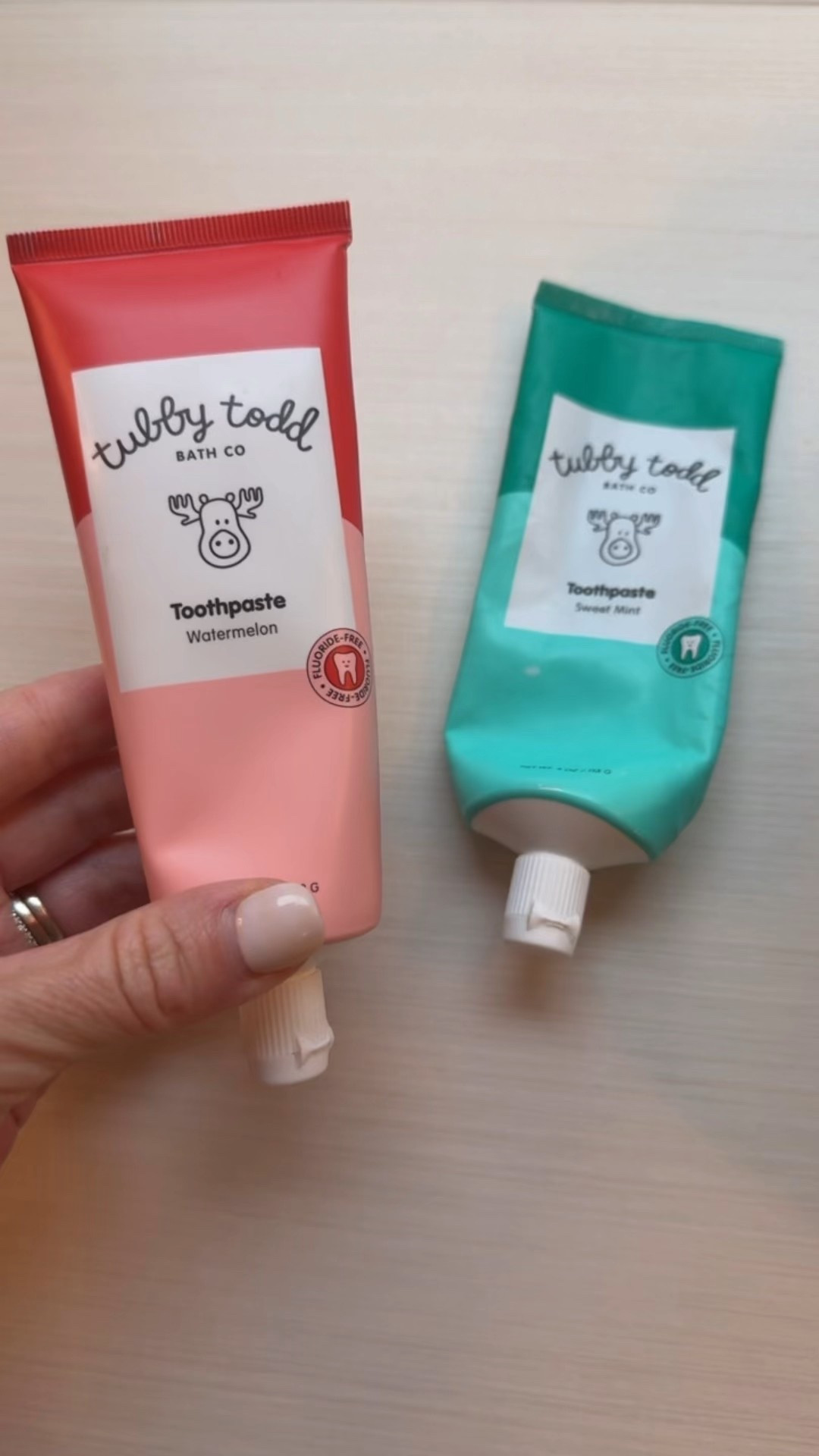 Clean new Tubby Todd toothpaste is here in a double pack of watermelon flavor and it’s 20% off right now on Amazon!

Fluoride free and perfect for those little babes!

Click the image to shop!

Baby | kid | toothpaste | clean | safe | ingredients | watermelon | tubby Todd | toddler | dentist | teeth | tooth | flavor | moms 

 

#LTKBaby #LTKSaleAlert #LTKKids