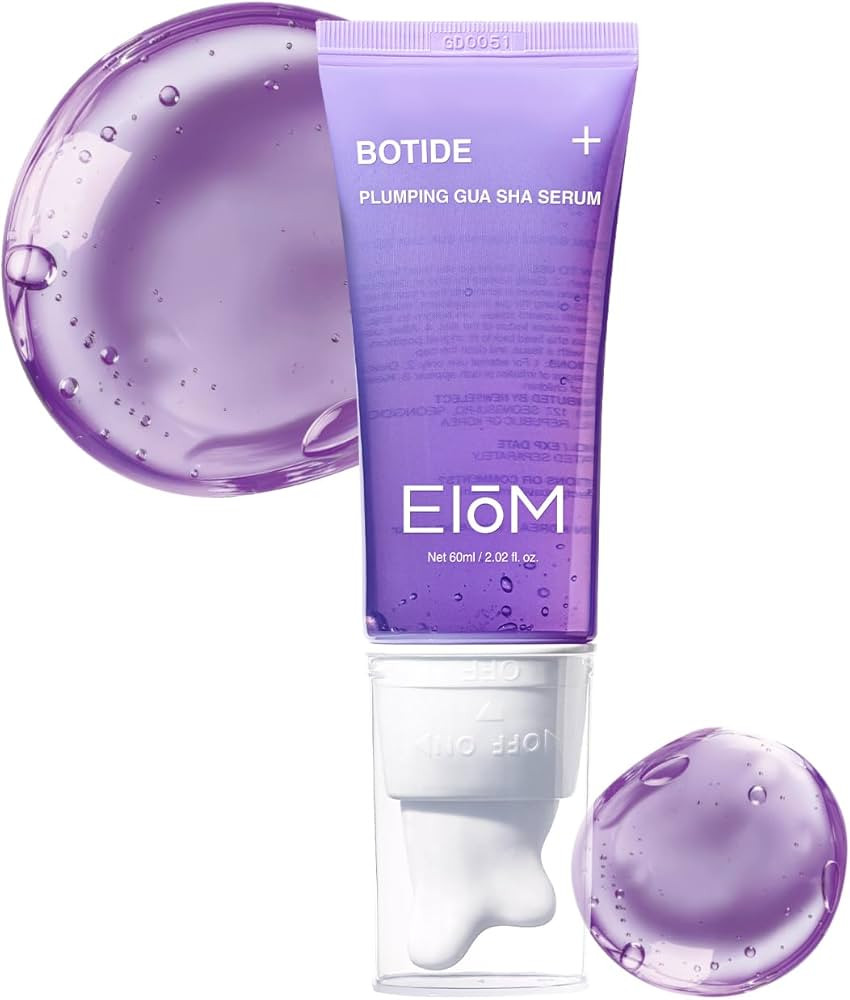 Botide Gua Sha Serum with Built-In Ceramic Applicator \u2013 2-in-1 Korean De-Puffing & Plumping ... | Amazon (US)