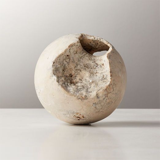 Limestone Sphere Bowl Filler + Reviews | CB2 | CB2