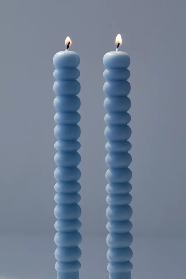 Bubble Taper Candle - Set Of 2 | Urban Outfitters (US and RoW)