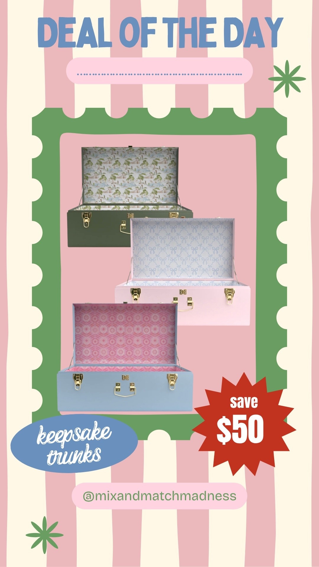 Been eyeing these trunks for each kiddo to store their keepsakes in, and feel like now might be the right time since they are on sale!

I love that you can customize with different colors and different inside fabrics

#LTKmomlife #LTKKids #LTKWedding