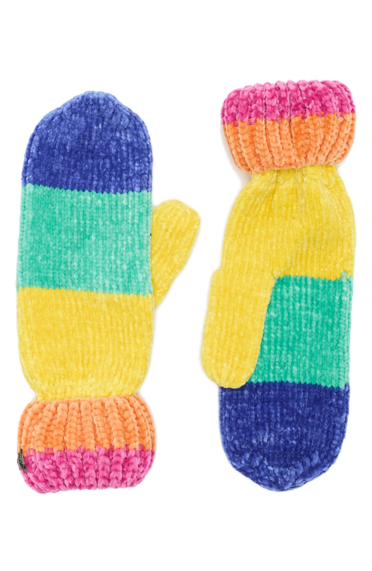 Chenille Mittens | Nordstrom Rack