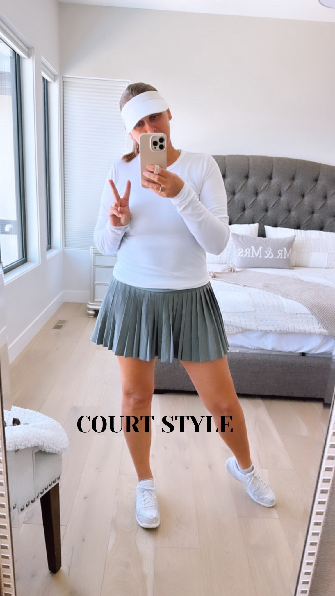 Court style! 

Amazon activewear  Amazon tennis skirt, tennis outfit, pickleball outfit, mom outfit, tennis look, court style 

#LTKOver40 #LTKootd #LTKActive