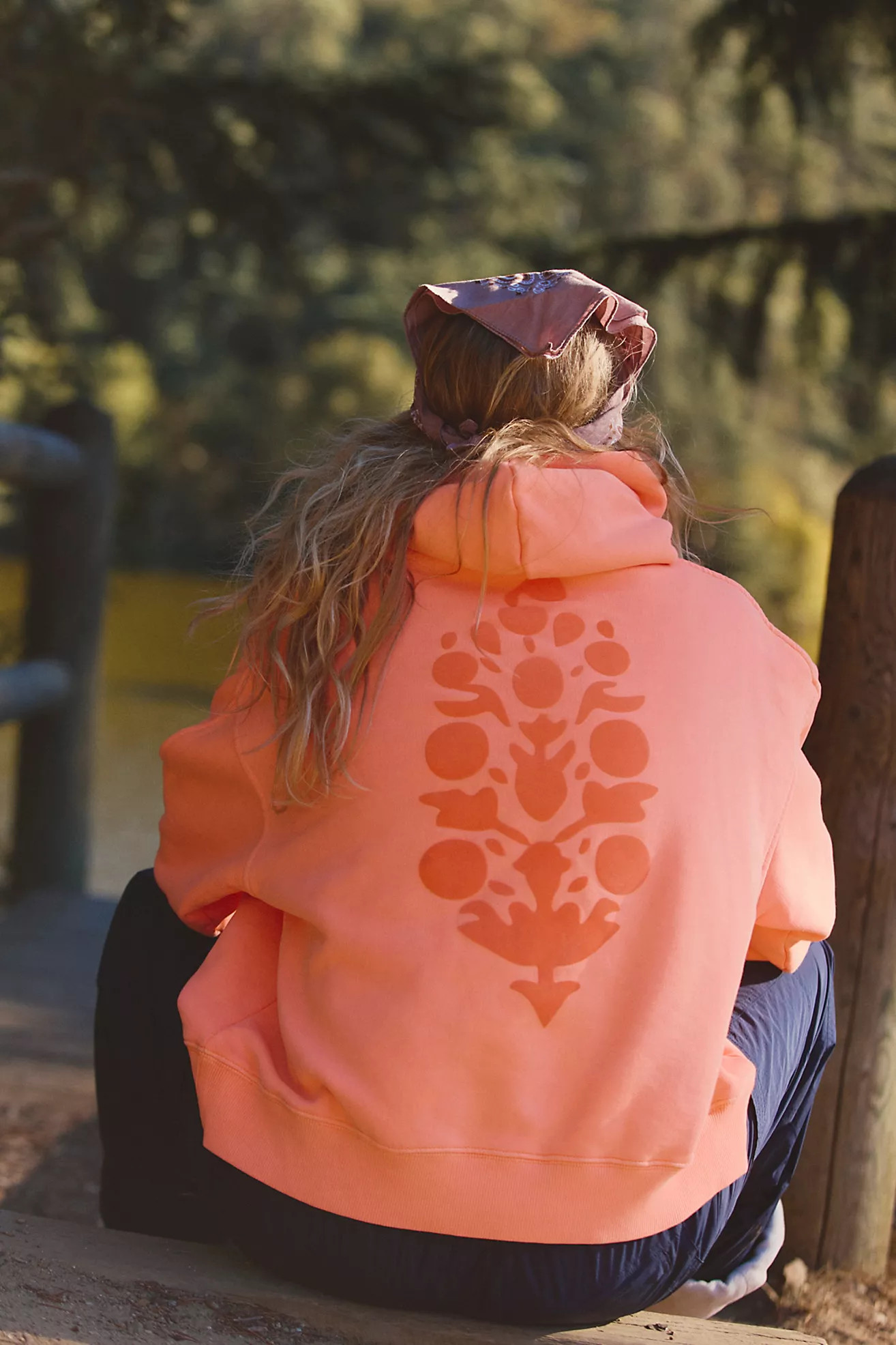 A Cut Above Flocked Buti Logo Hoodie | Free People (Global - UK&FR Excluded)