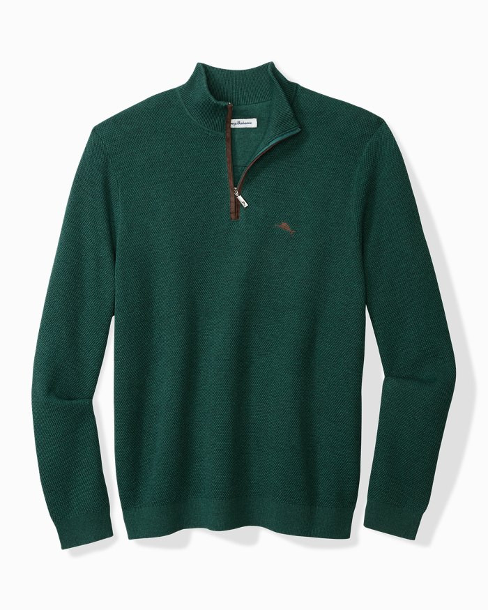 Marlin Luxe Half-Zip Sweater | Tommy Bahama