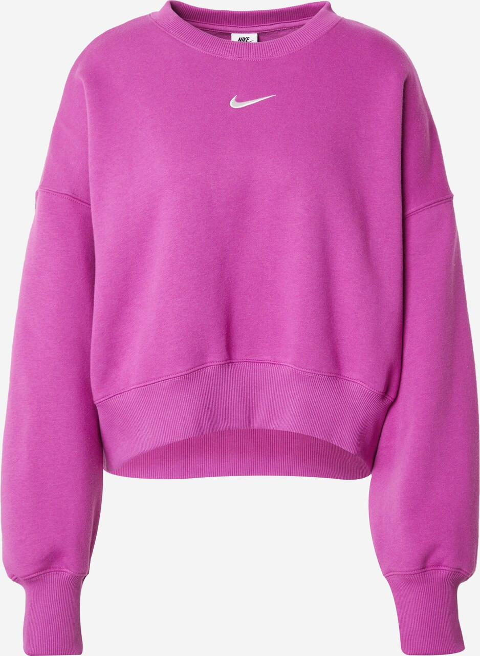 Nike Sportswear Sweatshirt 'PHOENIX FLEECE' in Fuchsia | ABOUT YOU | ABOUT YOU NL