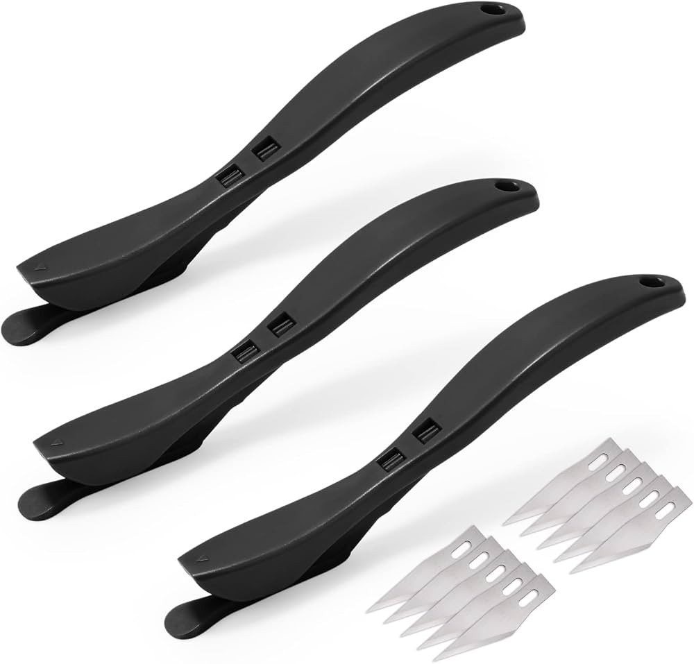 Gomake Wrapping Paper Cutter Knife, Holiday Birthday & Christmas Gift Wrap Cutter,Concealed Blade... | Amazon (US)