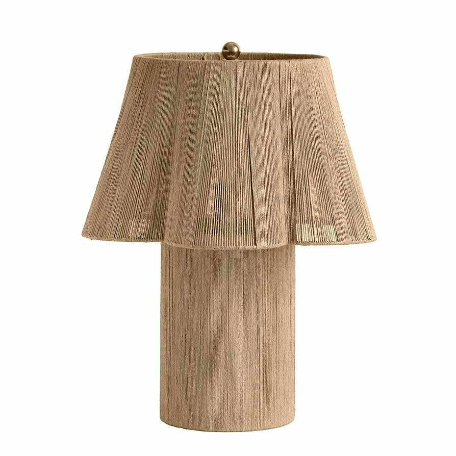 Tov Furniture Corrine Natural Jute Table Lamp | Amazon (US)