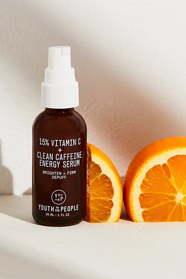 Youth To The People 15% Vitamin C + Clean Caffeine Energy Serum by Youth to the People at Free Peopl | Free People (Global - UK&FR Excluded)