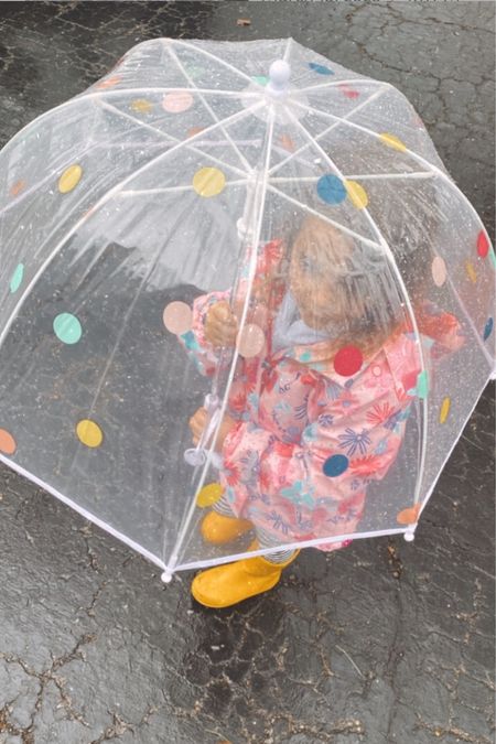 Clear kids umbrella for spring that they CAN SEE OUT OF 12/10 recommend 


#LTKkids #LTKSeasonal #LTKfindsunder50