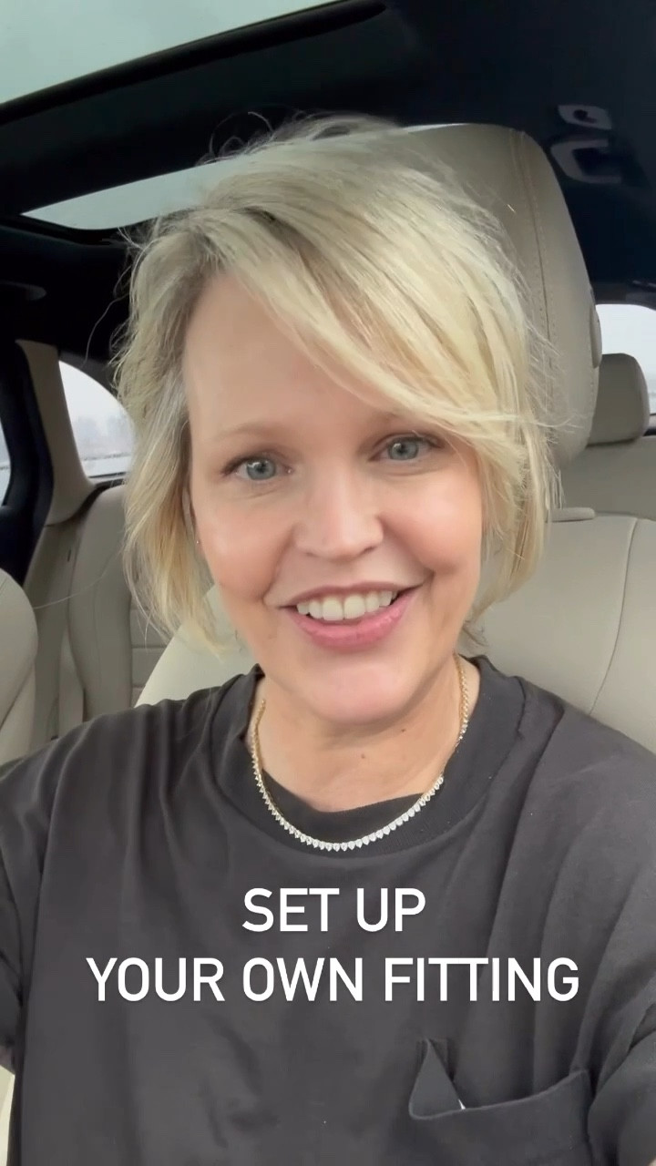 Set up your own fitting and don’t forget the spray tan and flattering mirror 🤩 and to have fun 

#LTKOver40 #LTKStyleTip #LTKWatchNow