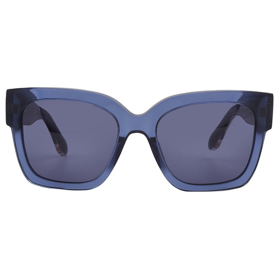 Carolina Herrera Blue Square Ladies Sunglasses SHN635 OT31 54 | Jomashop.com & JomaDeals.com