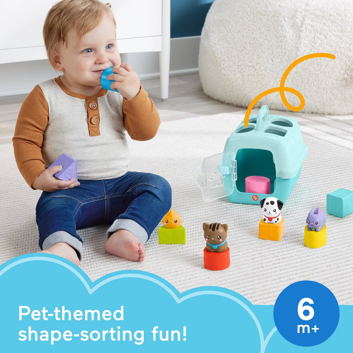 Fisher-Price Busy Blocks Pet Carrier | Target