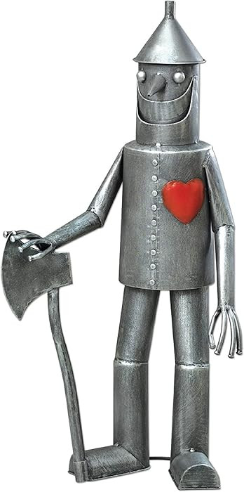 Bits and Pieces - 30.5” Tall Tin Woodsman with a Heart Garden Statue - Yard Decorations - Outdo... | Amazon (US)