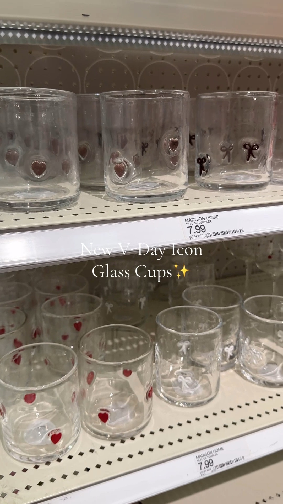 Icon Glass Valentine Day cups are now online! 

Target finds, target Style, Valentine’s Day 

#LTKSeasonal #LTKHome #LTKSaleAlert