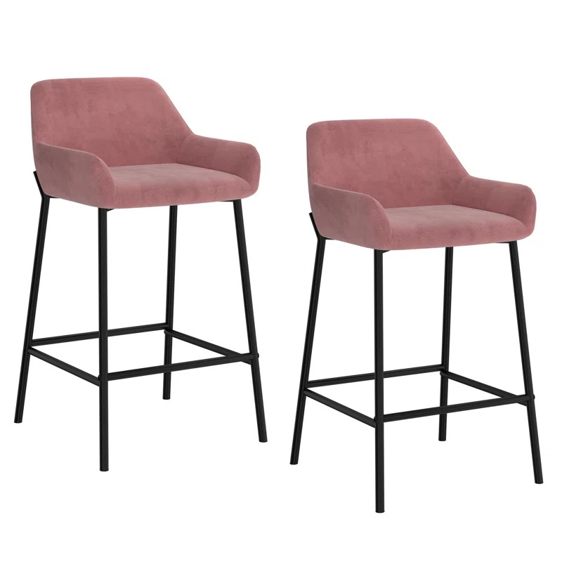 Almos 26" Counter Stool (Set of 2) | Wayfair North America