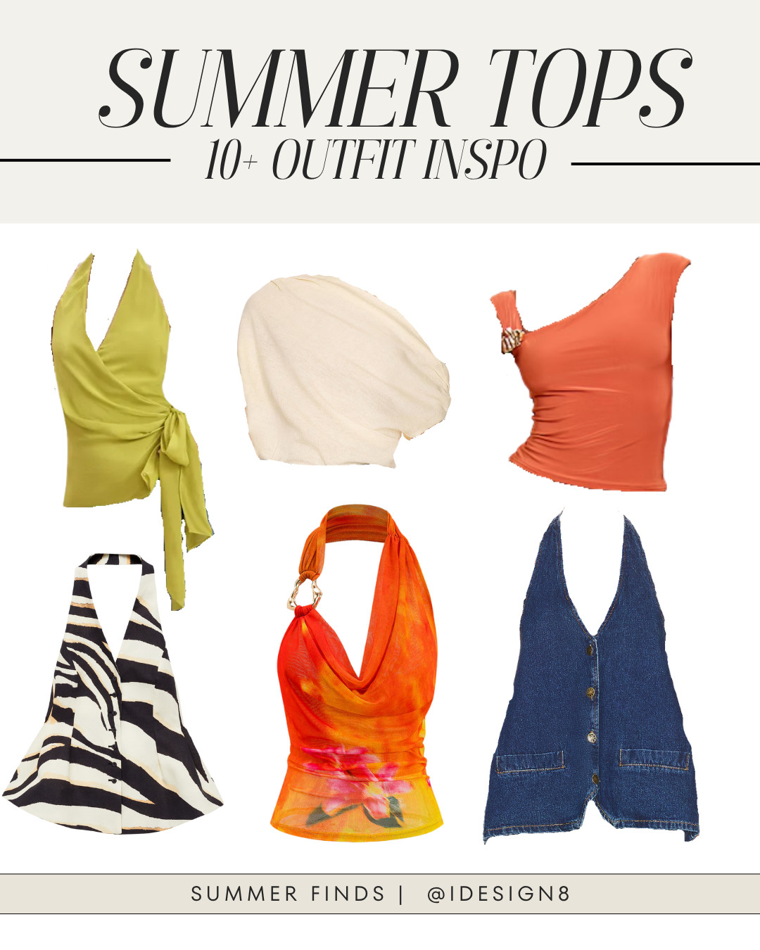 Summer Top Outfit Inspo 

 #LTKSummerEdit #LTKStyleTip #LTKBeauty