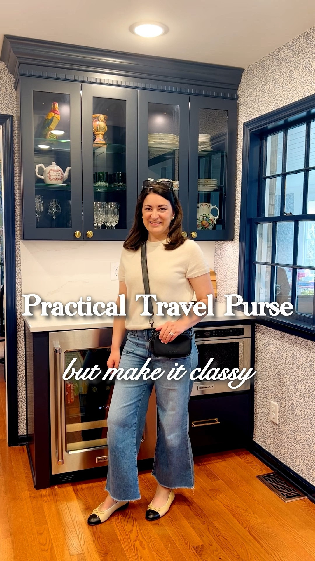 Styling the Arden Cove Myko I received into a classy travel outfit 😍 #gifted #ardencove #europetravelbag #travelbag 

#LTKTravel