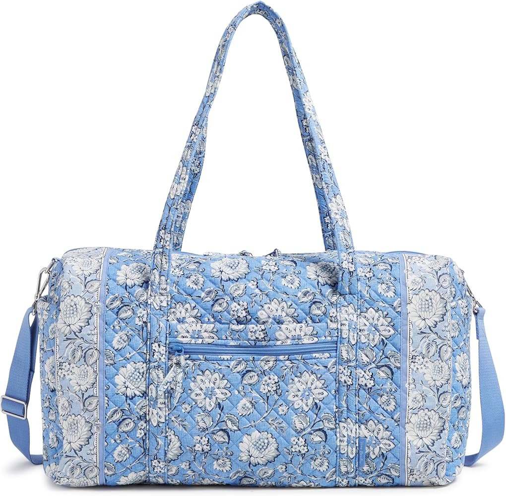 Vera Bradley Women's Cotton Large Travel Duffle Bag | Amazon (US)