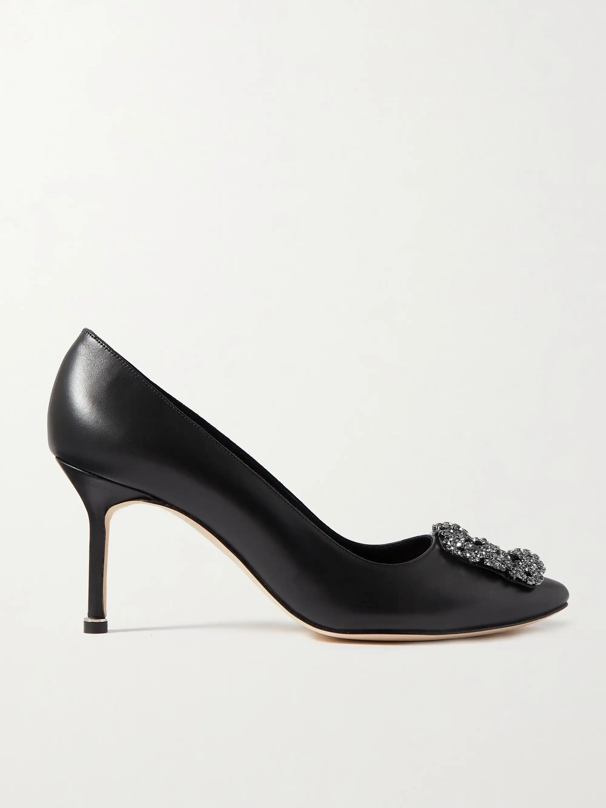 Hangisi 70 Pumps aus Leder mit Verzierung | NET-A-PORTER (UK & EU)
