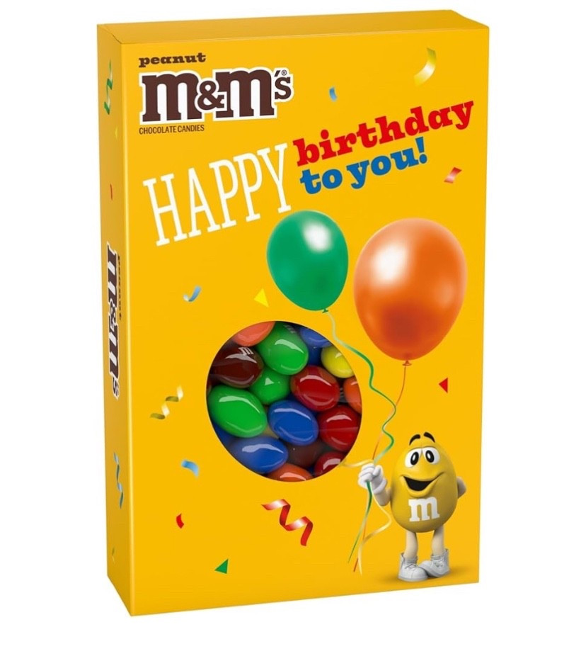 M&M’s Happy Birthday Card 🍫